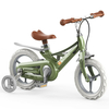 Vélo pour enfants ultra-léger de 16 pouces avec roues auxiliaires Vélo pour enfants Hauteur réglable pour 4-8 ans Filles