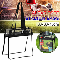 Voyage Mode Étanche Grande Capacité Transparent PVC Bandoulière Épaule Transparent Sac Fourre-Tout Sac À Main