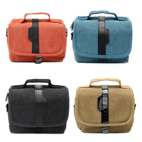 Voyage protecteur de voyage dépaule unique transportant le sac de messager pour lappareil-photo de micro-DSLR