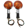 Voyant de clignotant orange allume la lentille de clignotant pour Yamaha Virago XV1100 1985-1999