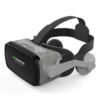 VR Shinecon SC-G07ED Lunettes de réalité virtuelle 3D VR avec casque pour les utilisateurs de Myopia pour téléphones por