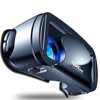 VRG Pro Lunettes 3D VR Réalité virtuelle Plein écran Visuel grand angle VR Lunettes pour téléphones intelligents 5, 0-7, 0