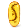 Véritable Centipede Pendentif Ambre Jaune Plantes Insectes Décoration DIY Accessoires