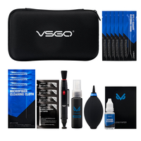 VSGO DKL-20 20 en 1 Kits de nettoyage dobjectif dappareil photo Portable Kit de nettoyage de capteur pour appa