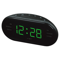 VST ST-3 Led AM FM Radio Numérique Marque Réveil Rétro-Éclairage Snooze Électronique Designer