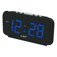 VST ST-4 numérique réveils horloges EU Plug AC alimentation électronique horloges de table avec 1.8 grand LED affichage