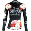 Vêtements de cyclisme pour femmes Maillots de sport Maillots de sport à manches longues