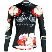Vêtements de cyclisme pour femmes Maillots de sport Maillots de sport à manches longues