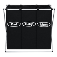 Vêtements de trieur de panier à linge sale pliable organisateur de panier pliable