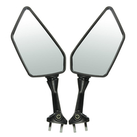 Vue arrière de la moto pour miroirs Kawasaki Ninja 250R EX250 2008-2013