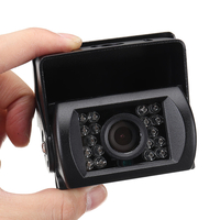 Vue arrière de voiture antichoc étanche inversant HD Caméra de vision nocturne infrarouge sallume avec câble AV