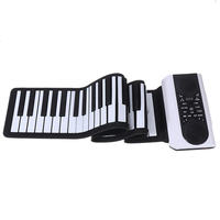 Vvave 61/88 Key Hand Roll Up Piano à clavier électronique avec fonction denseignement assistée par APP