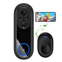 W5 2.4G/5G Tuya WiFi Video Doorbell HD 1080P Camera Wireless Smart Intercom Camera Night Vision Two-way Talk IP65 Waterp