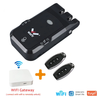 WAFU 026 Home Invisible Remote Control Security Door Lock Graffiti Smart Electronic Lock No Hole Design Dual System Dual