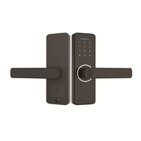 WAFU WF-F1 Tuya Smart WiFi Door Lock Aluminum Alloy Keyless Entry 5 in 1 Unlocked Methods APP Fingerprint Password Card