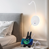 Wall Mounted Reading Lamp with USB Port Bedside Spot light American Style Adjustable Angle Modern Wall Mounted LED Bed L