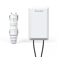 Wavlink sans fil 2.4GHz 300Mbps Wifi longue portée extérieur AP/répéteur CPE Kit POE antenne à Gain élevé WiFi Extender