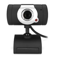 Webcam 480P avec Microphone Caméra Web Caméra PC pour Ordinateur Skype Enregistrement de Chat Vidéo Compatible avec Mac