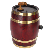 Weikeduo Vtc-808 baril dalcool en bois 1.5L / 3L / 5L contenant de brassage de rhum Phnom Penh décoration-chêne rou