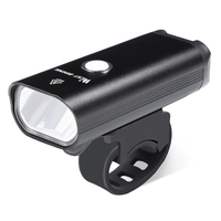 WEST BIKING 2200mAh 400Lm lumière de vélo étanche à la pluie USB Rechargeable LED vtt lampe avant phare en alliage d&39