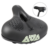 WEST BIKING épaissir élargir la selle de vélo respirant absorbant les chocs route vtt vélo siège réfléchissant Soft cous