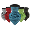 WEST BIKING Unisexe Multifonction Glace Soie Triangle Écharpe Coupe-Vent Anti-UV Anti-Poussière Cou Protecteur Masque Vi