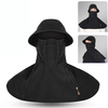 WEST vélo hiver gros bord chapeaux moto cyclisme cagoule capuche chaud polaire coupe-vent Ski pêche femmes hommes vélo c