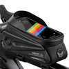 WEST vélo vélo Top Tube sac EVA coque dure faisceau avant sac téléphone portable sac étanche VTT équipement déquita