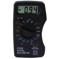 WHDZ DT83B Multimètre numérique Testeur de diode à résistance de courant alternatif DC DC