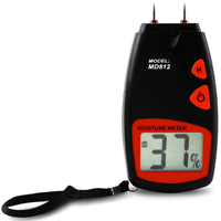 WHDZ MD812 Détecteur dhumidité numérique Détecteur dhumidité Détecteur dhumidité en bois avec LCD Afficha