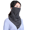 WHEELUP Multifonctionnel Cyclisme Masque Visage Écharpe Unisexee Foulard Glace Soie Respirant Cou Triangle Sport Écharpe