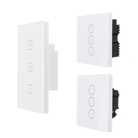 WIFI Smart Dimmer Light Wall Switch Touch Remote Control Fonctionne avec Alexa / Google Home