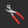 WIiha Professional Punch Pinces Red 300g 225mm PrecisiIon Punching Grip Comfortable Strong and Sturdy