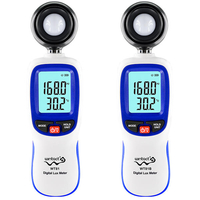 Wintact WT81 WT81B Bluetooth Numérique Lux Mètre Illuminomètre Mini Photomètre 0-200000 Lux Température Testeur Environn