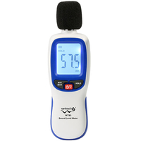 Wintact WT85 numérique son niveau compteur bruit compteur décibel testeur de contrôle 30-130dBA rétro-éclairage