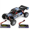 Wltoys 124018 1:12 RTR mis à niveau 7.4V 2600mAh 2.4G 4WD 55km/h châssis métallique RC voiture véhicules modèles deux/tr
