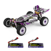 Wltoys 124019 RTR deux/trois mis à niveau 2600mAh Batterie 2.4G 4WD 55 km/h châssis en métal RC voiture véhicules modèle