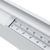 Wnew 0.6-2.5M Règle métrique auto-adhésive en acier inoxydable,  piste à onglets,  ruban à mesurer,  scie à onglets,  échell