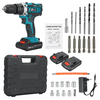 Wolike 288VF 10mm perceuse électrique 25 + 3 interrupteur de réglage de couple vitesse continue W/1pc/2pc Batterie prise