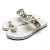 Women Bohemia Sandals Clip Toe Flat Broderie Casual Beach Slipper