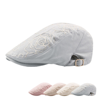 WomensBeretCapsRéglableIvyGatsby visière Chapeau