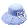 WomensStripeSunprotectionplageseau chapeau chapeau de pêche