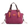 Women Toile Casual Vintage Large Capacity Sac à main en sac à bandoulière Crossbody Bags