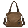 Women Toile Sacs à bandoulière Vintage Tote Sacs à main Capacité Shopping Crossbody Bags