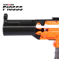 WORKER F10555 MP5-SD Nare Pipe 3D Impression Partie Avant Décoration Tube Pour Nerf N-Strike Elite