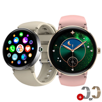 [World Premiere]Zeblaze Lily 2 1.2inch AMOLED Double Straps bluetooth Call Heart Rate Blood Pressure Blood Oxygen Monito