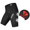 WOSAWE Hommes Shorts De Cyclisme Respirants Avec 5D Anti-dérapant Antichoc Rembourré Gel VTT Vélo Shorts Vélo De Montagn