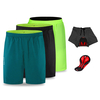WOSAWE Respirant Cyclisme Descente Shorts Professionnel 5D Gel Pad Antichoc Cyclisme Pantalon VTT Vélo Shorts