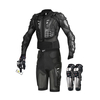 Wosawe moto corps Armor costume veste de moto + short + gants + genouillères vêtements de cyclisme