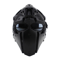WoSporT Casque Intégral Protecteur Obsidian Casque Pour Moto Militaire Tactique Formation